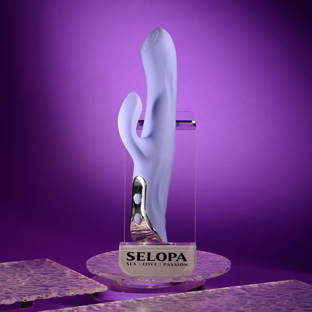 Evolved Lavender Love Purple 23.3 Cm Usb Rechargeable Rabbit Vibrator