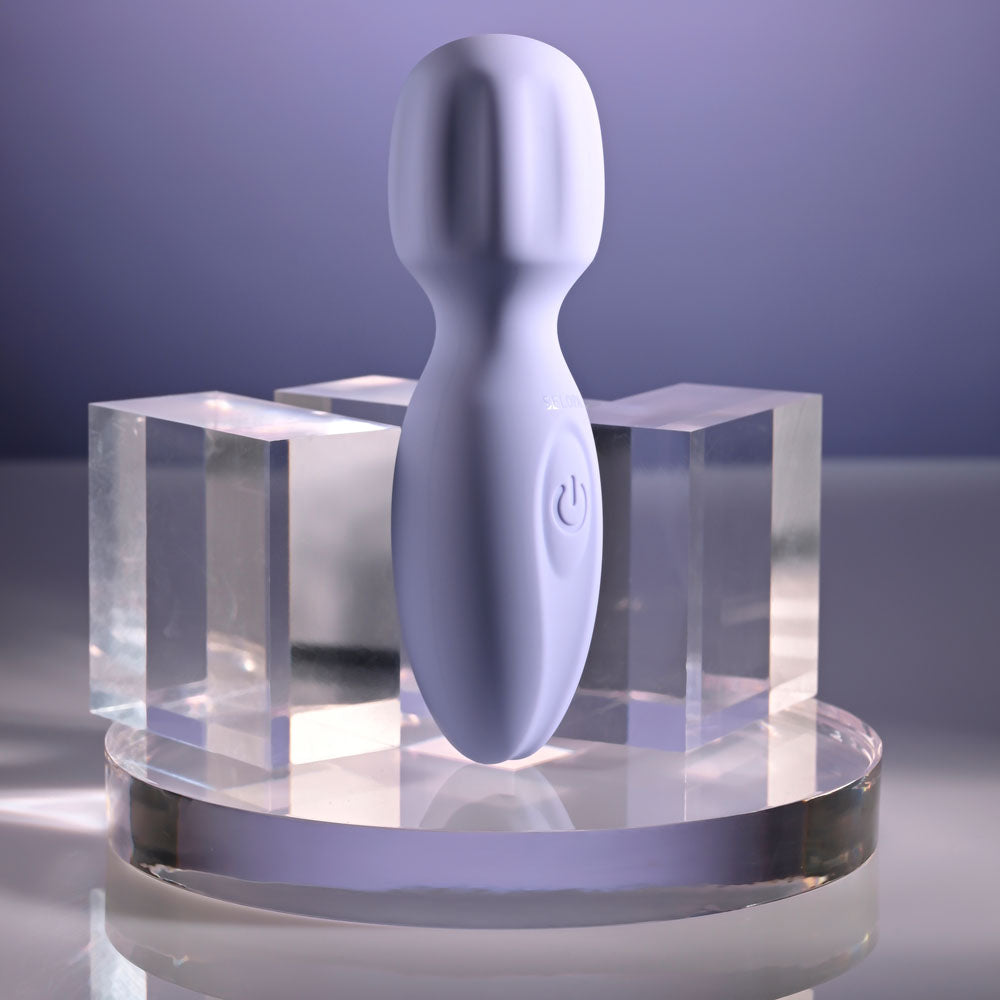 Selopa Lil' Wand Purple 11 Cm Usb Rechargeable Massage Wand