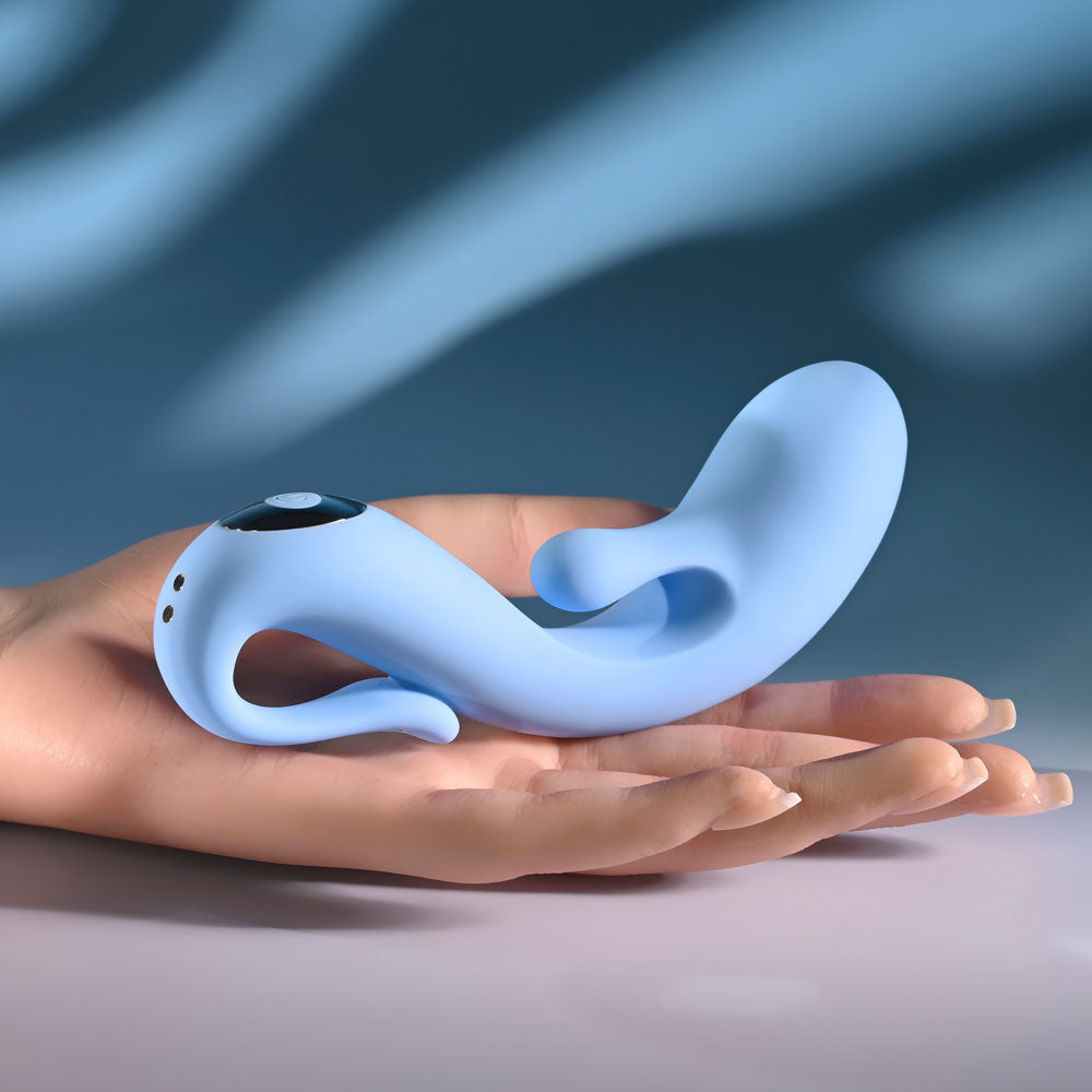 Selopa Smooth Operator Blue Usb Rechargeable Vibrator