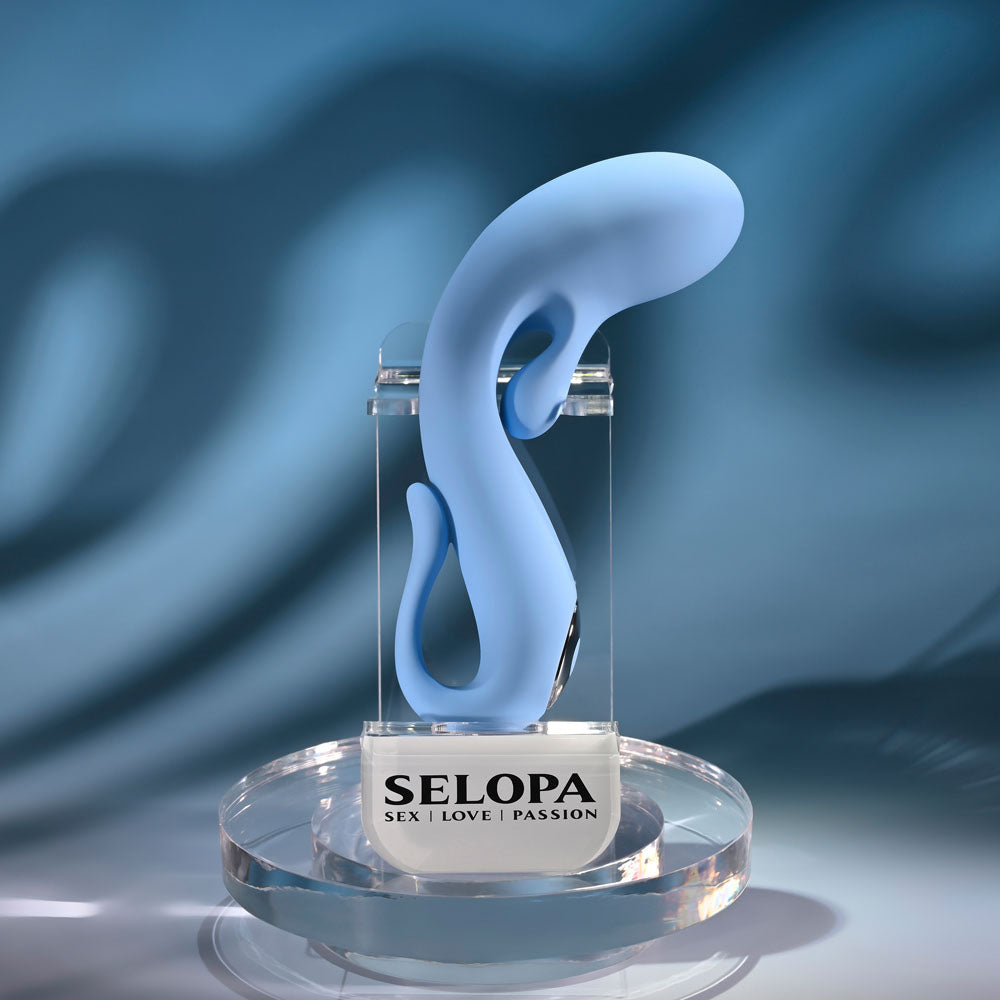Selopa Smooth Operator Blue Usb Rechargeable Vibrator