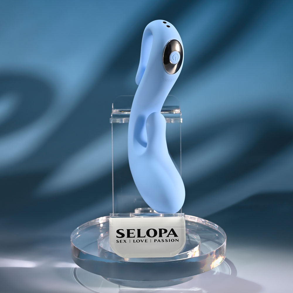 Selopa Smooth Operator Blue Usb Rechargeable Vibrator