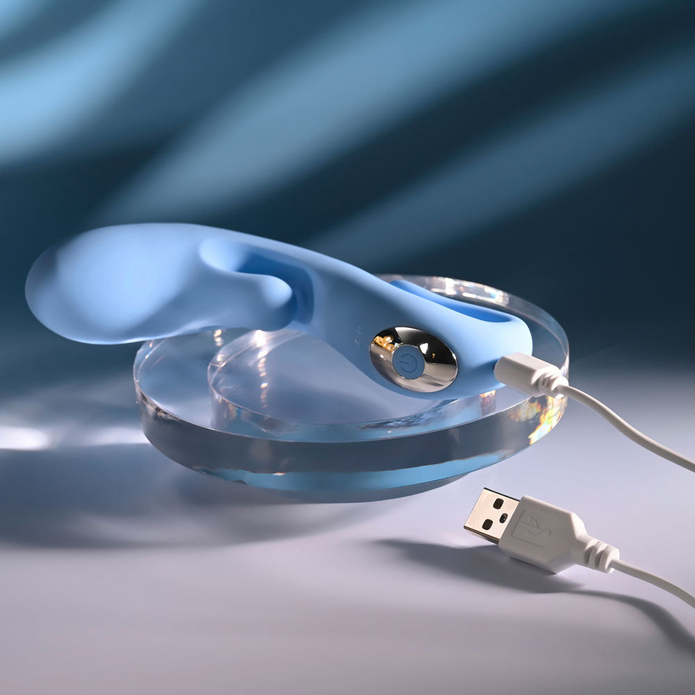 Selopa Smooth Operator Blue Usb Rechargeable Vibrator