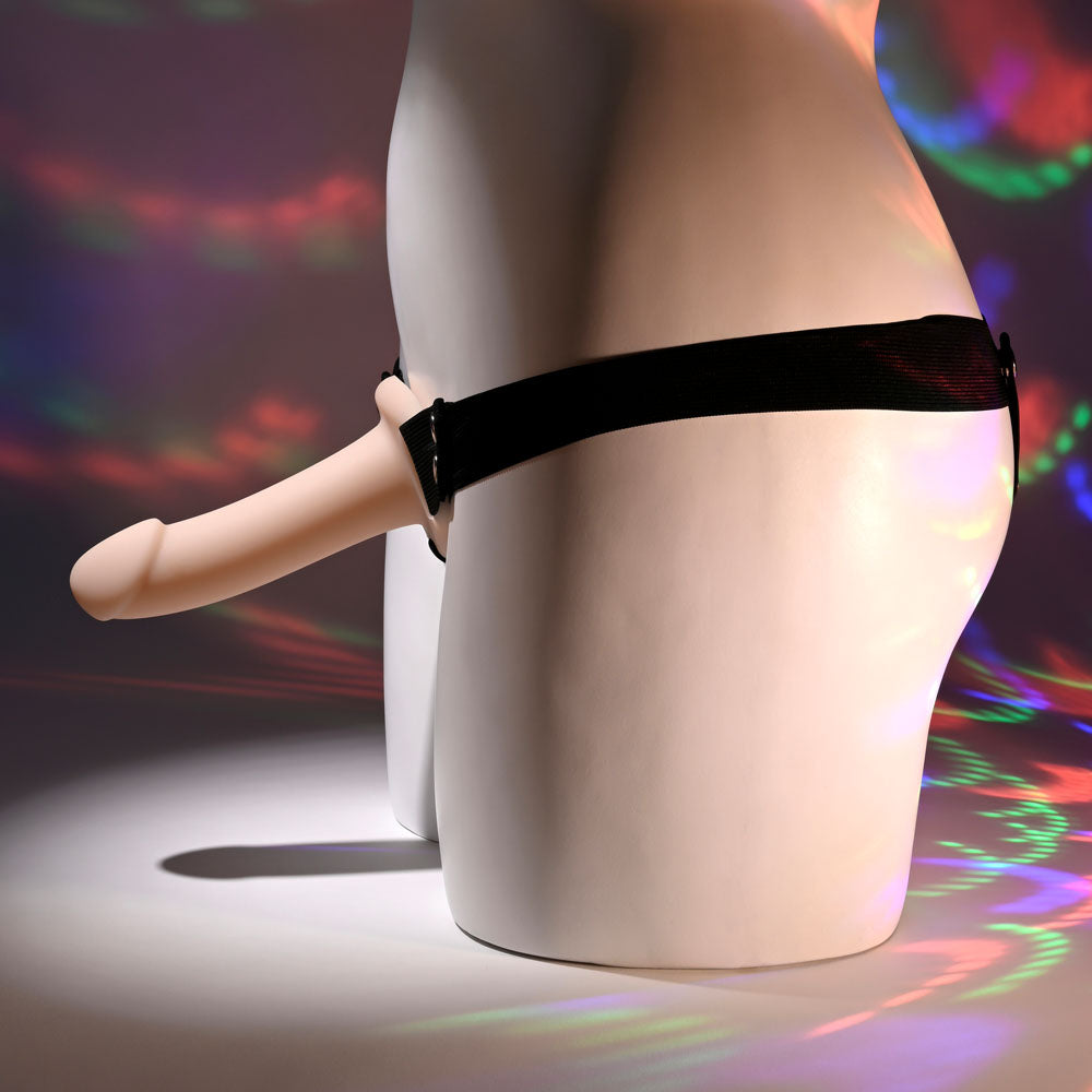 Selopa Our First Hollow Strap On Light Flesh 16.3 Cm Hollow Strap On