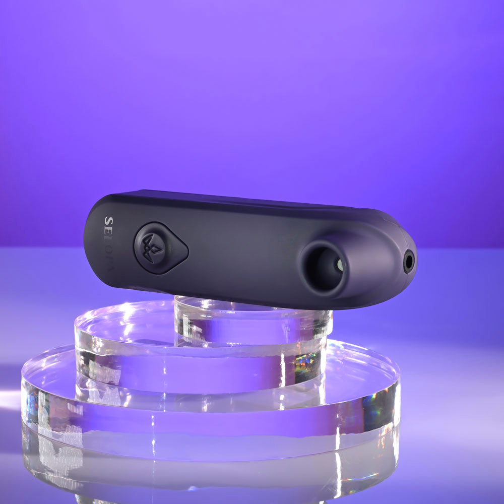 Selopa Sure Thing Black Vibrating & Sucking Stimulator