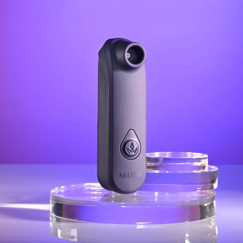 Selopa Sure Thing Black Vibrating & Sucking Stimulator