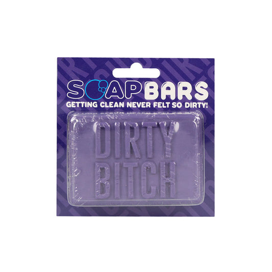 S Line Soap Bar Dirty Bitch Purple Novelty Soap