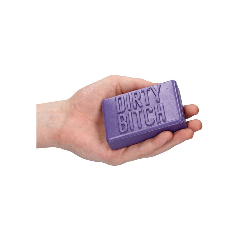S Line Soap Bar Dirty Bitch Purple Novelty Soap