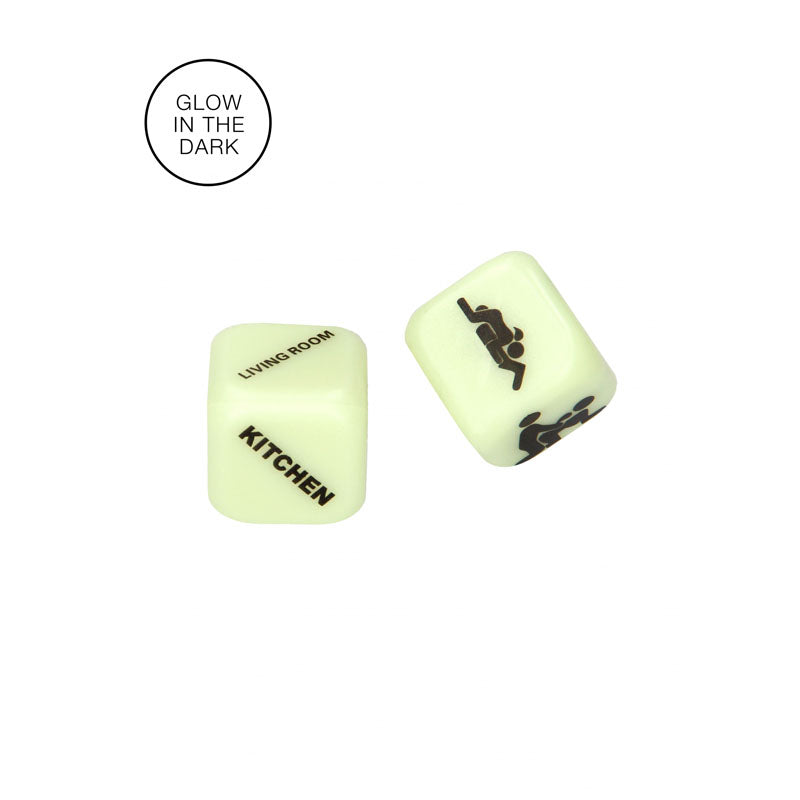 S Line Light Up Your Sexy Night Dice Glow In Dark Lovers Dice Game