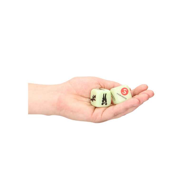 S Line Light Up Your Sexy Night Dice Glow In Dark Lovers Dice Game