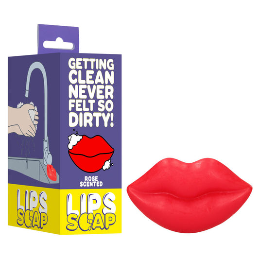 S Line Kiss Soap Rose Scented Novelty Soap
