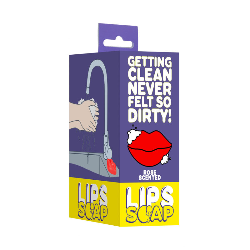 S Line Kiss Soap Rose Scented Novelty Soap