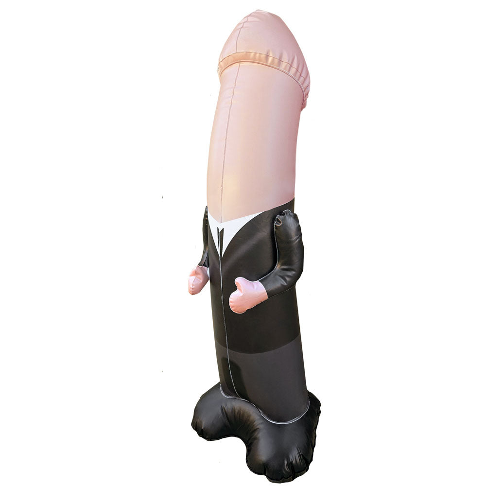 S Line The Dickheads Groom Bop Bag 100 Cm Inflatable Penis Punching Bag