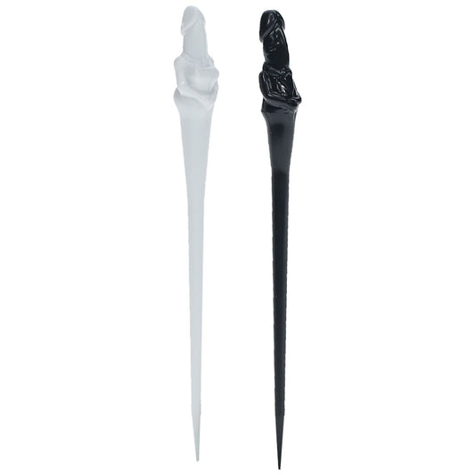 S Line The Dickheads Couples Toothpicks Black/White Novelty Toothpicks 20 Pack