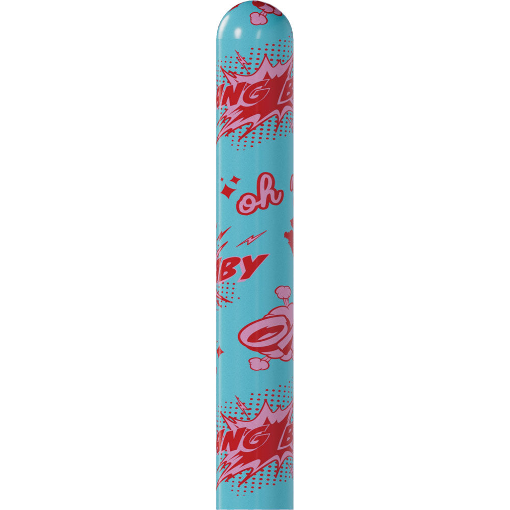 S Line Kaotix Bang Baby Blue 17.8 Cm Usb Rechargeable Vibrator