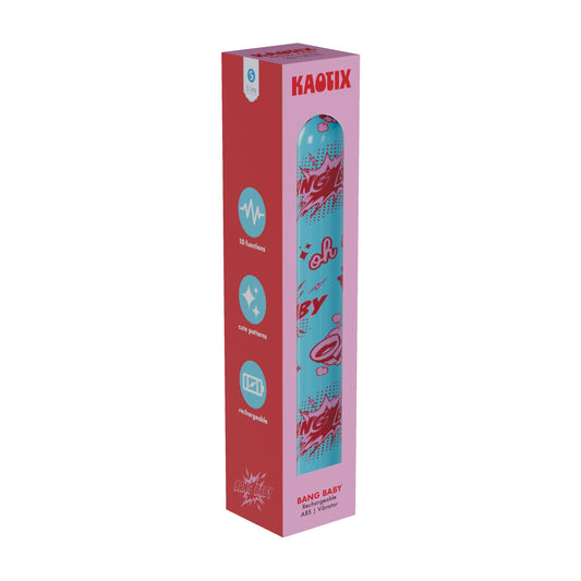 S Line Kaotix Display Box Usb Rechargeable Vibrators Counter Display Of 4 X 5 Each
