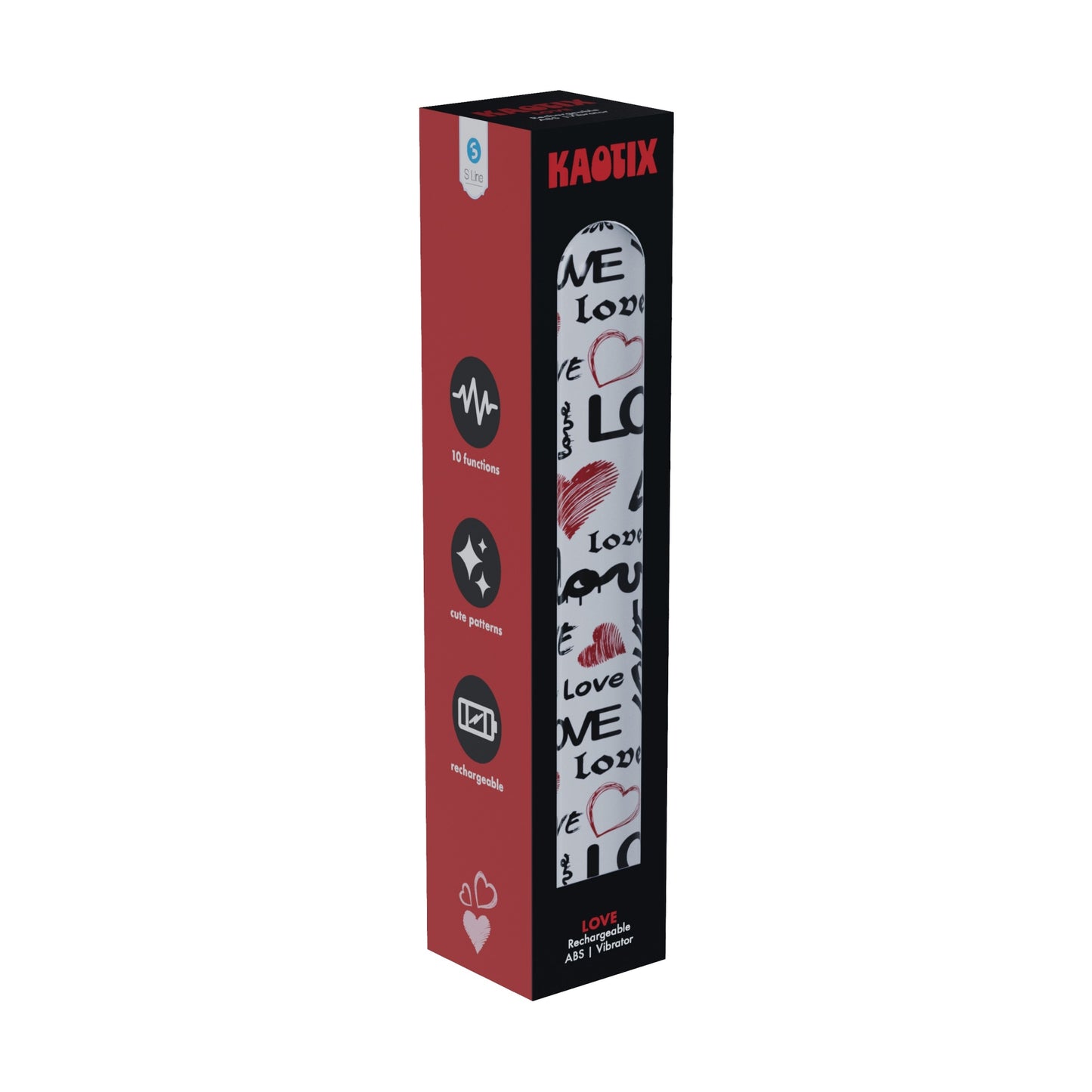 S Line Kaotix Display Box Usb Rechargeable Vibrators Counter Display Of 4 X 5 Each