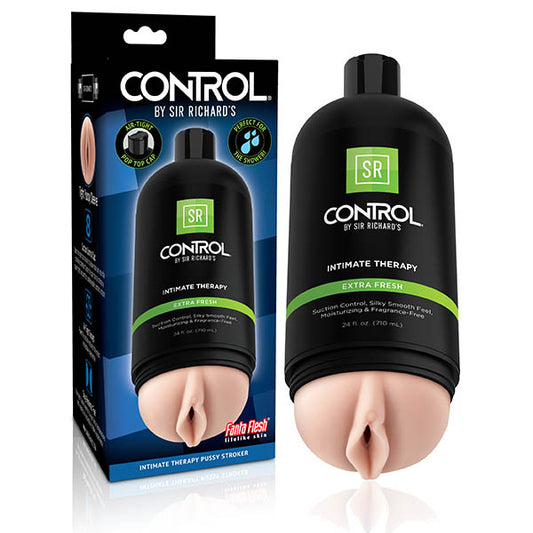 Sir Richards Control Intimate Therapy Pussy Stroker Vagina Masturbator In Discrete Package