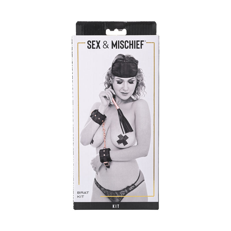 Sex & Mischief Brat Kit 5 Piece Beginner Bondage Kit