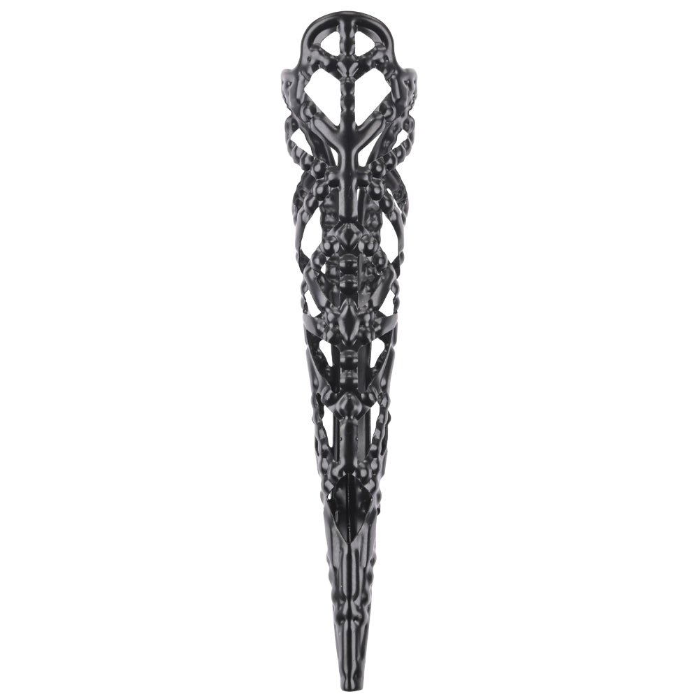 Sex & Mischief Sensory Fingertips Black Black Set Of 5