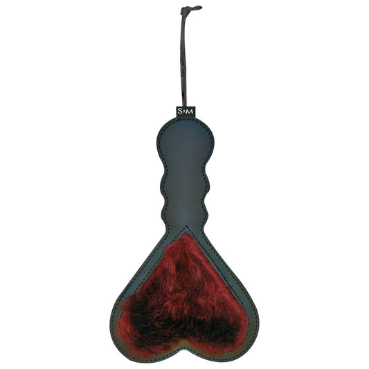 Sex & Mischief Enchanted Heart Paddle Red/Black Paddle