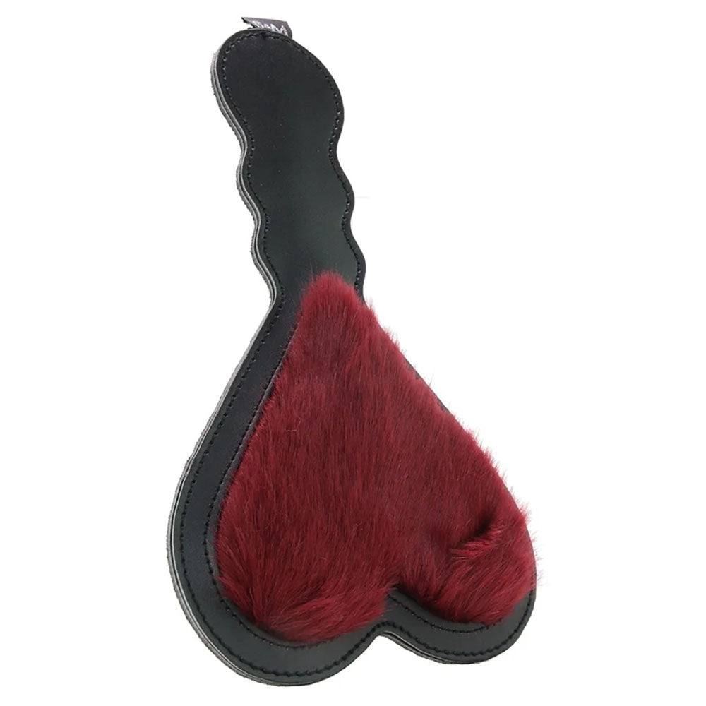 Sex & Mischief Enchanted Heart Paddle Red/Black Paddle