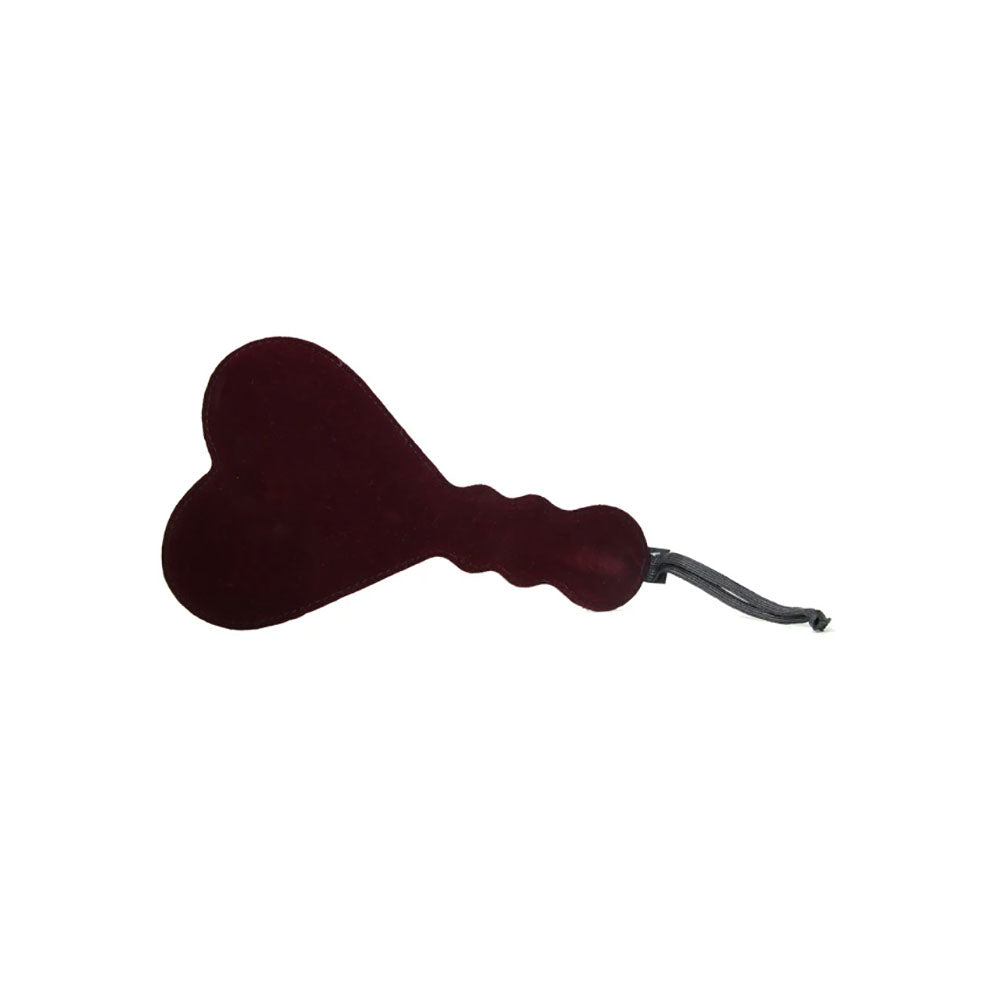 Sex & Mischief Enchanted Heart Paddle Red/Black Paddle