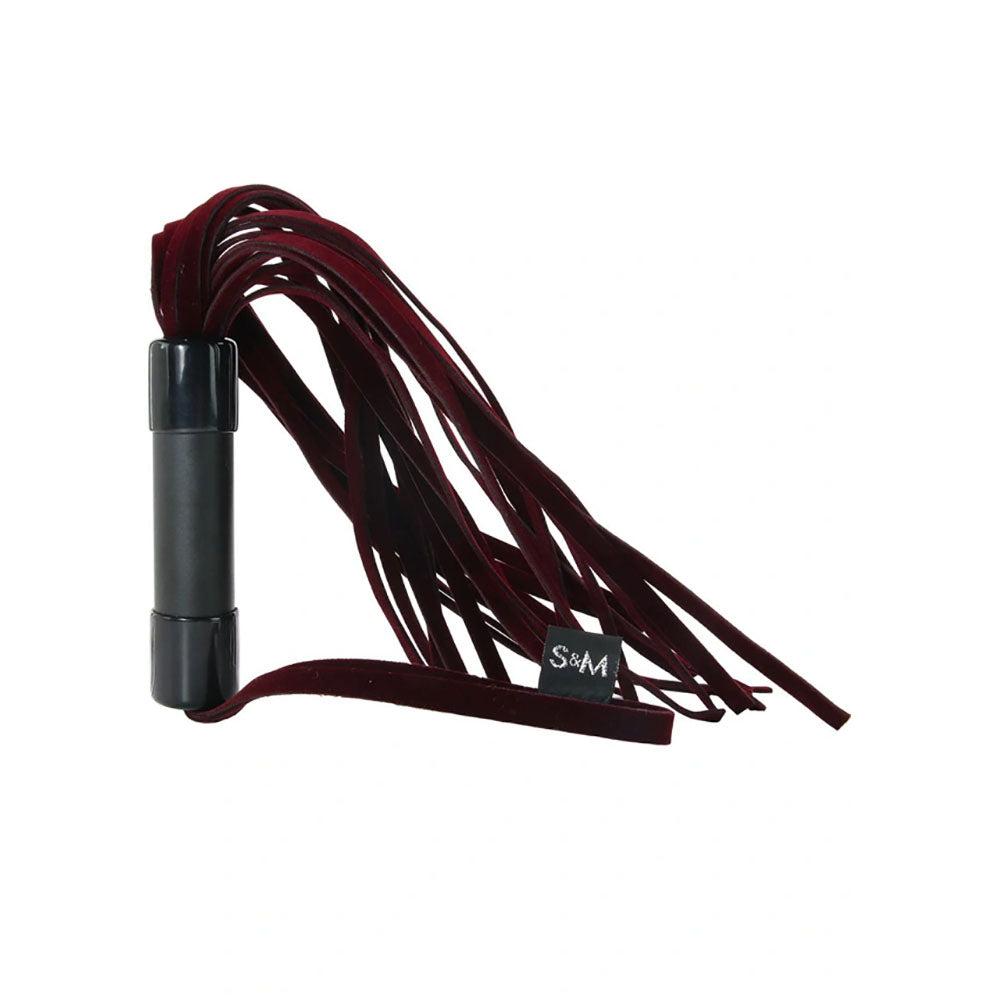 Sex & Mischief Enchanted Flogger Red/Black Flogger Whip