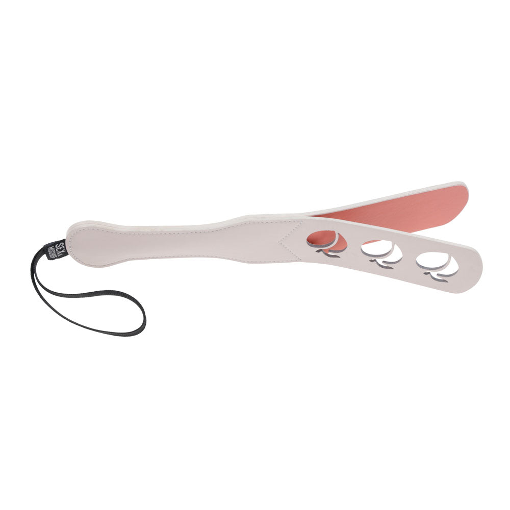 Sex & Mischief Peaches N Crea Me Impression Paddle Peach Spanking Paddle