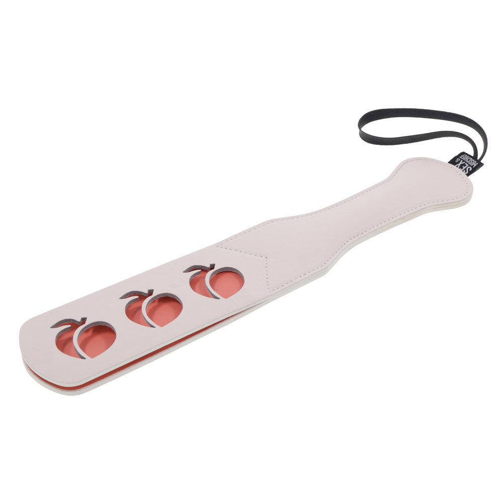 Sex & Mischief Peaches N Crea Me Impression Paddle Peach Spanking Paddle