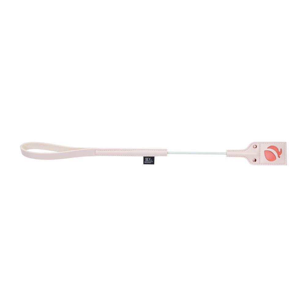 Sex & Mischief Peaches N Crea Me Impressions Crop Peach 53 Cm Crop Whip