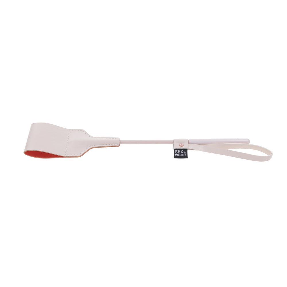 Sex & Mischief Peaches N Crea Me Riding Crop Peach 30 Cm Crop Whip