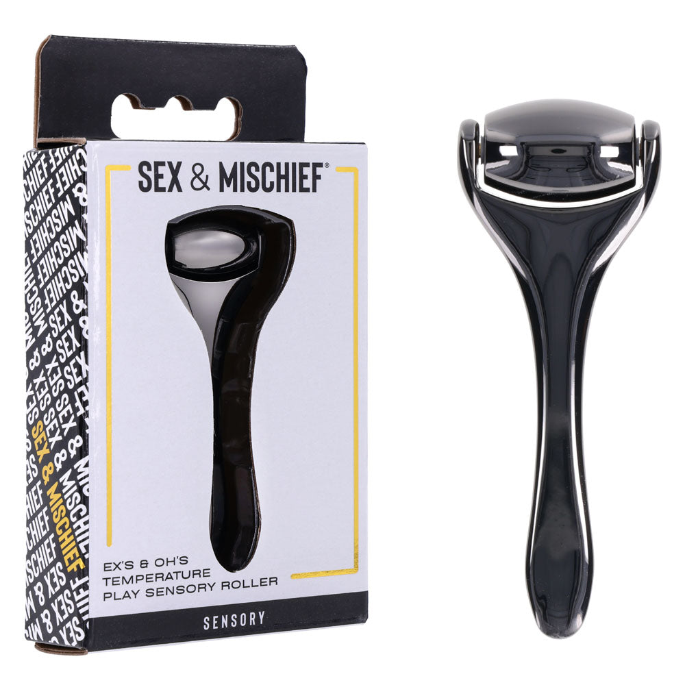 S&M Exs & Ohs Temperature Play Sensory Roller Gunmetal Roller