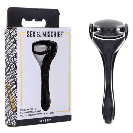 S&M Exs & Ohs Temperature Play Sensory Roller Gunmetal Roller