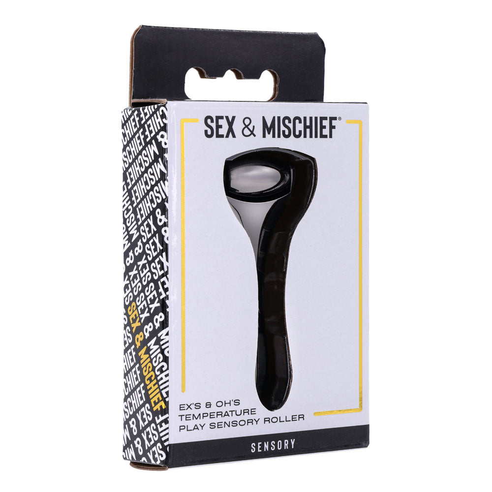 S&M Exs & Ohs Temperature Play Sensory Roller Gunmetal Roller