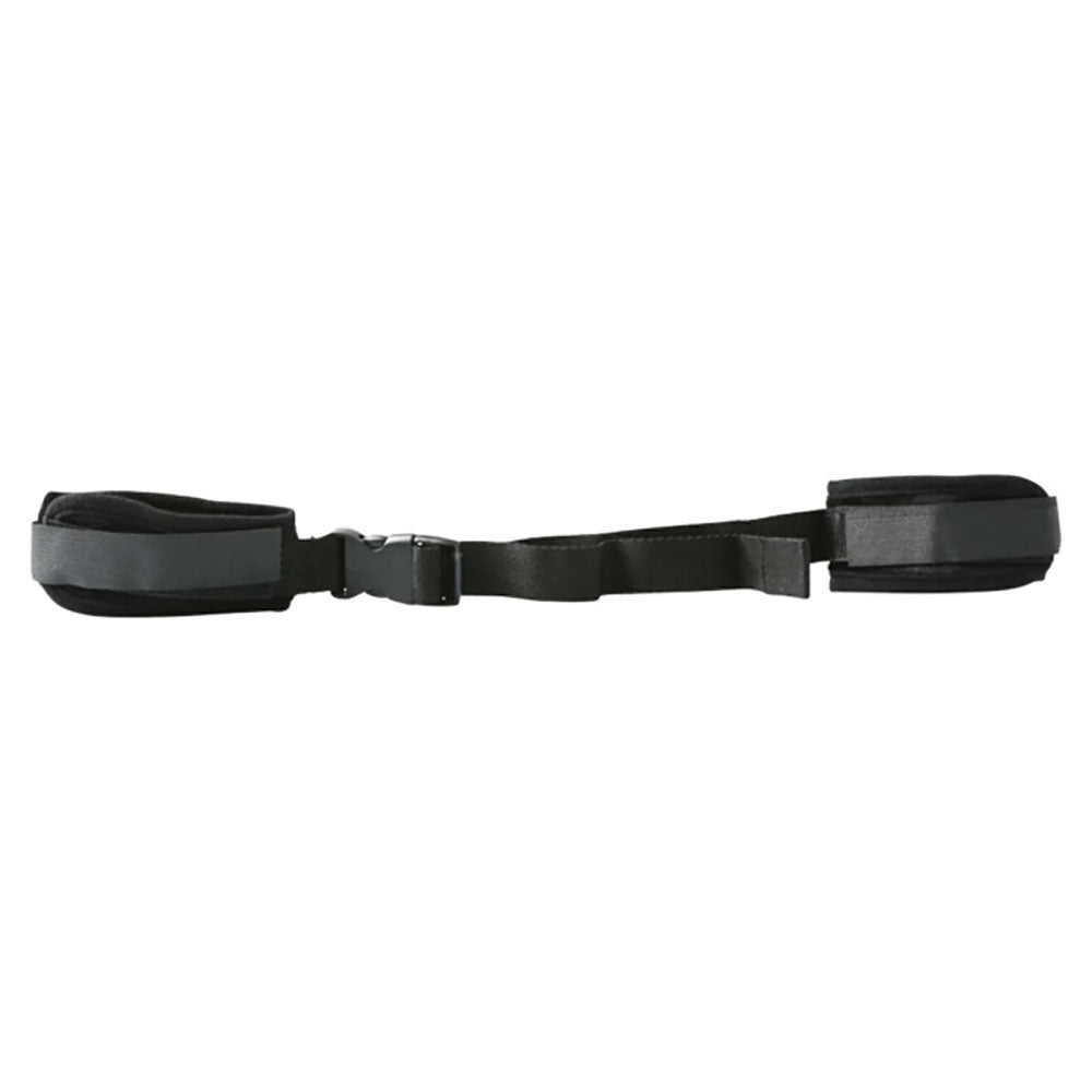 Sex & Mischief Adjustable Handcuffs Black Restraints