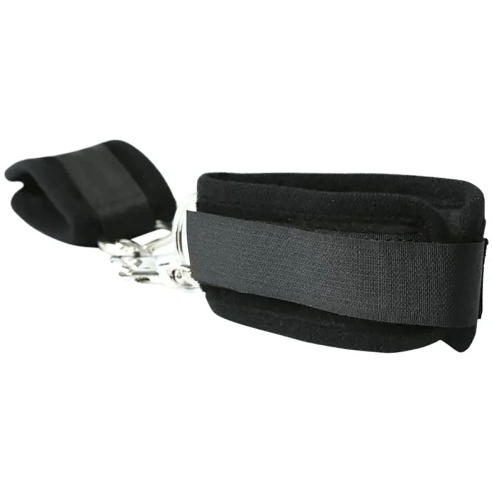 Sex & Mischief Black Beginner's Handcuffs Black Restraints