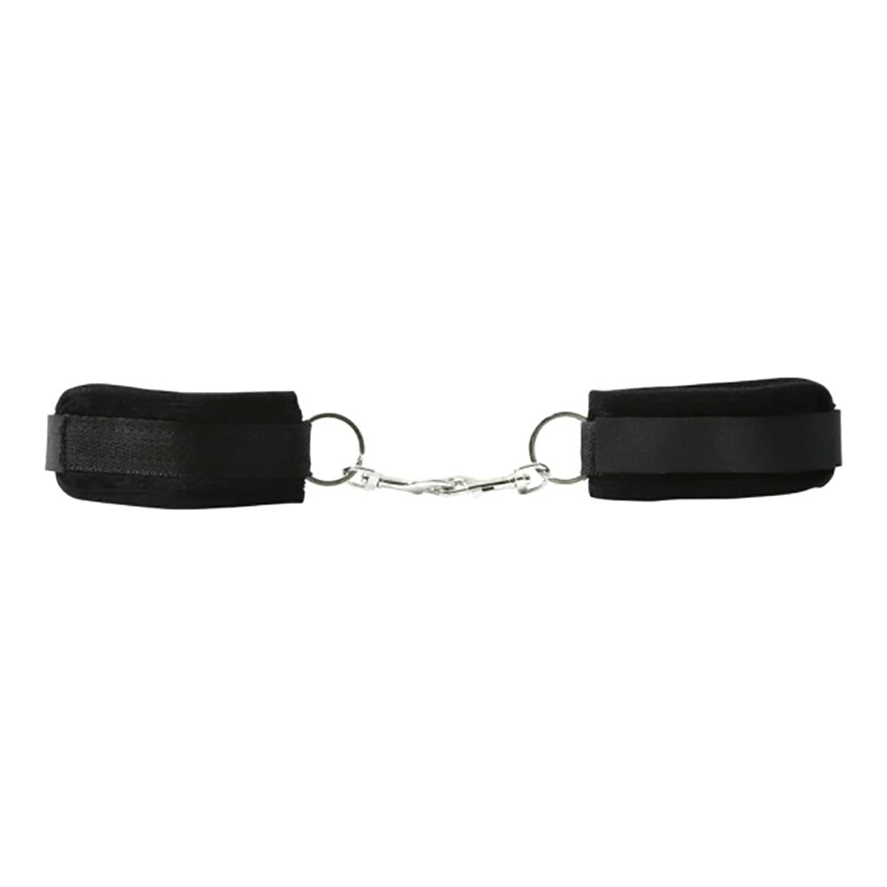 Sex & Mischief Black Beginner's Handcuffs Black Restraints