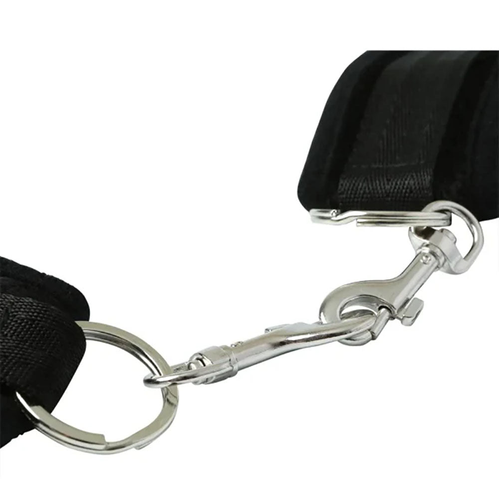 Sex & Mischief Black Beginner's Handcuffs Black Restraints