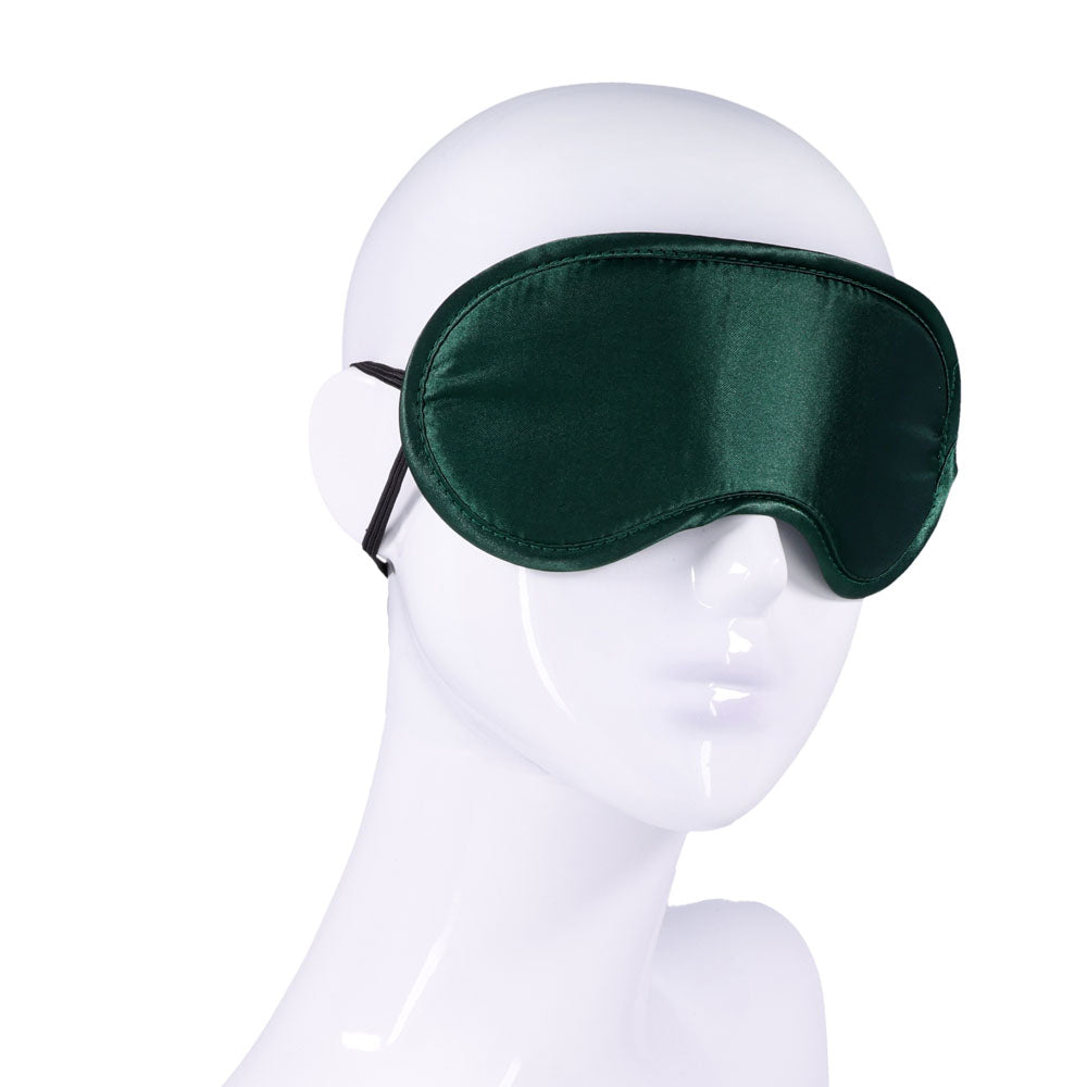Sex & Mischief Indica Blindfold Green Eye Mask