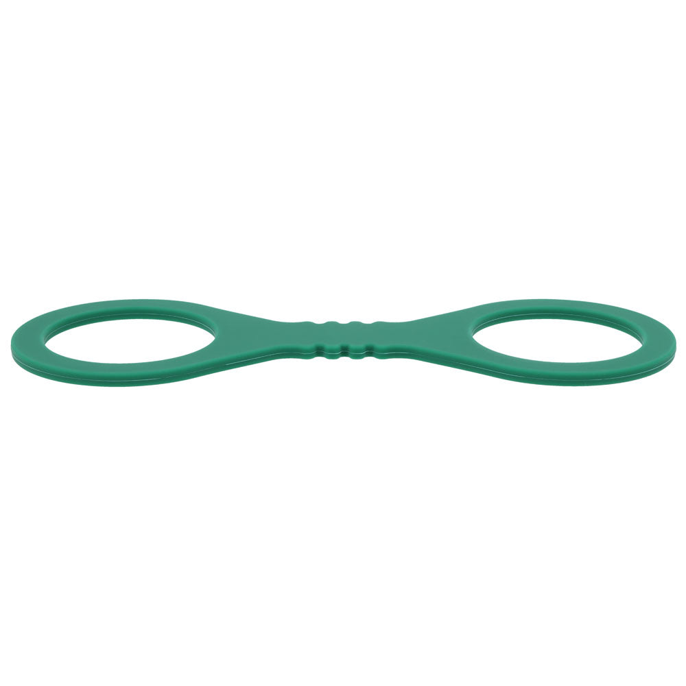 Sex & Mischief Indica Small Silicone Cuffs Green Small Restraints