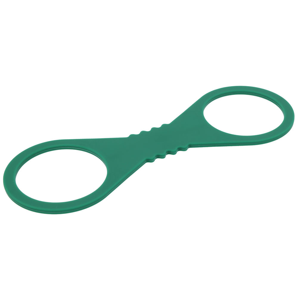 Sex & Mischief Indica Large Silicone Cuffs Green Large Restraints