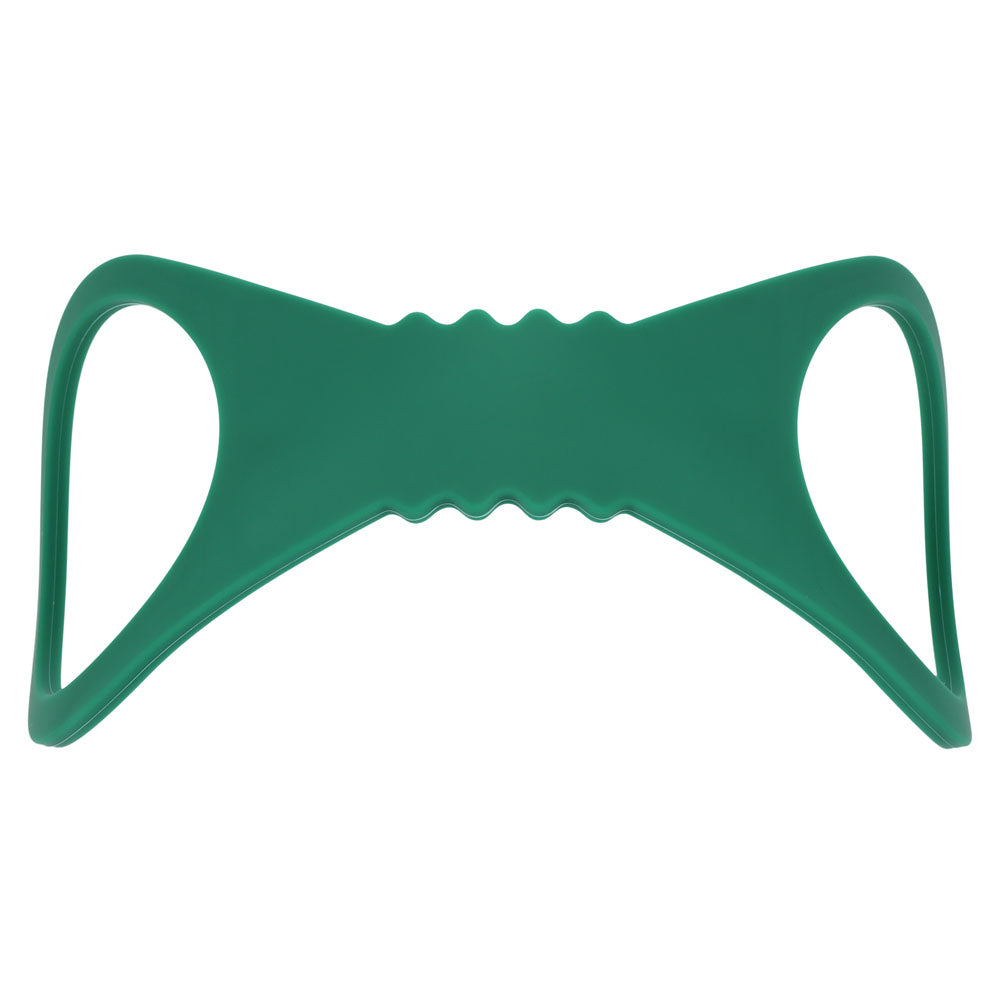 Sex & Mischief Indica Large Silicone Cuffs Green Large Restraints