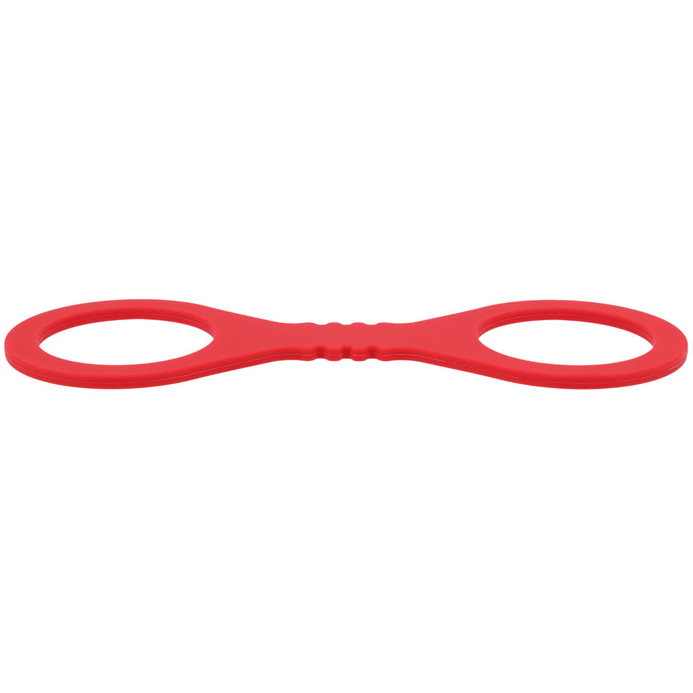 Sex & Mischief Amor Small Silicone Cuffs Red Small Restraints