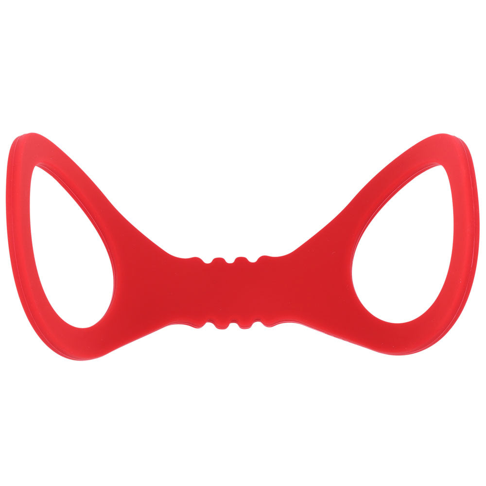 Sex & Mischief Amor Small Silicone Cuffs Red Small Restraints