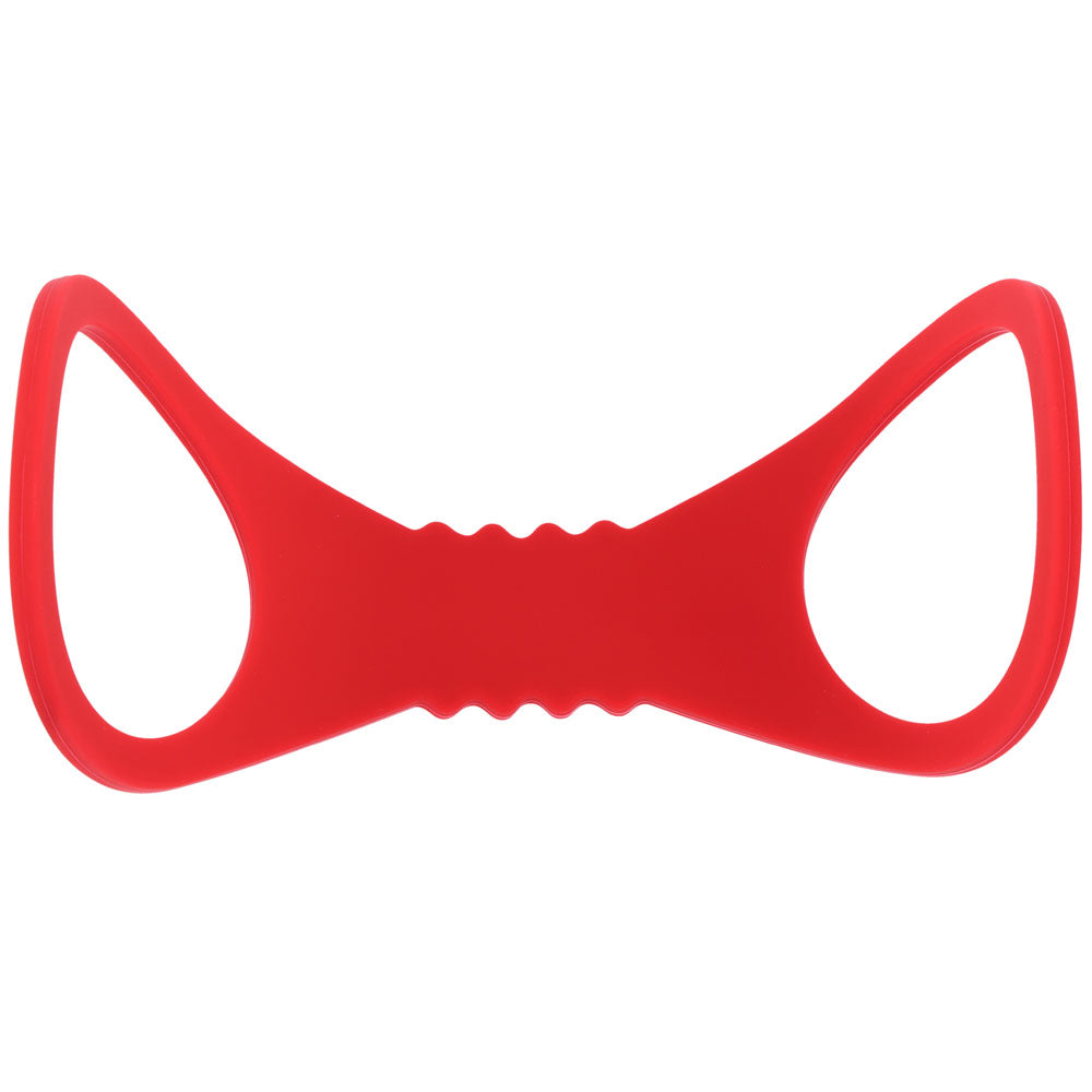 Sex & Mischief Amor Large Silicone Cuffs Red Large Restraints