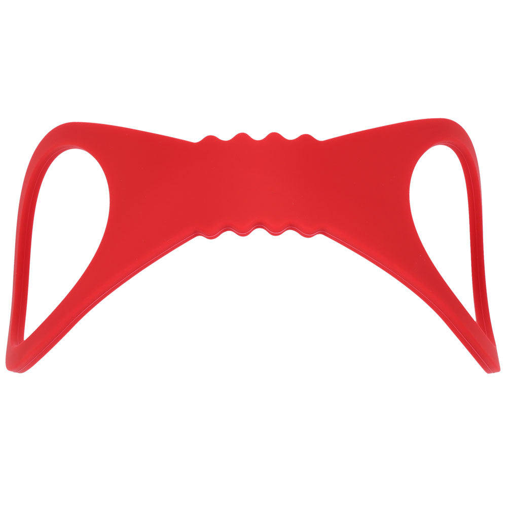 Sex & Mischief Amor Large Silicone Cuffs Red Large Restraints