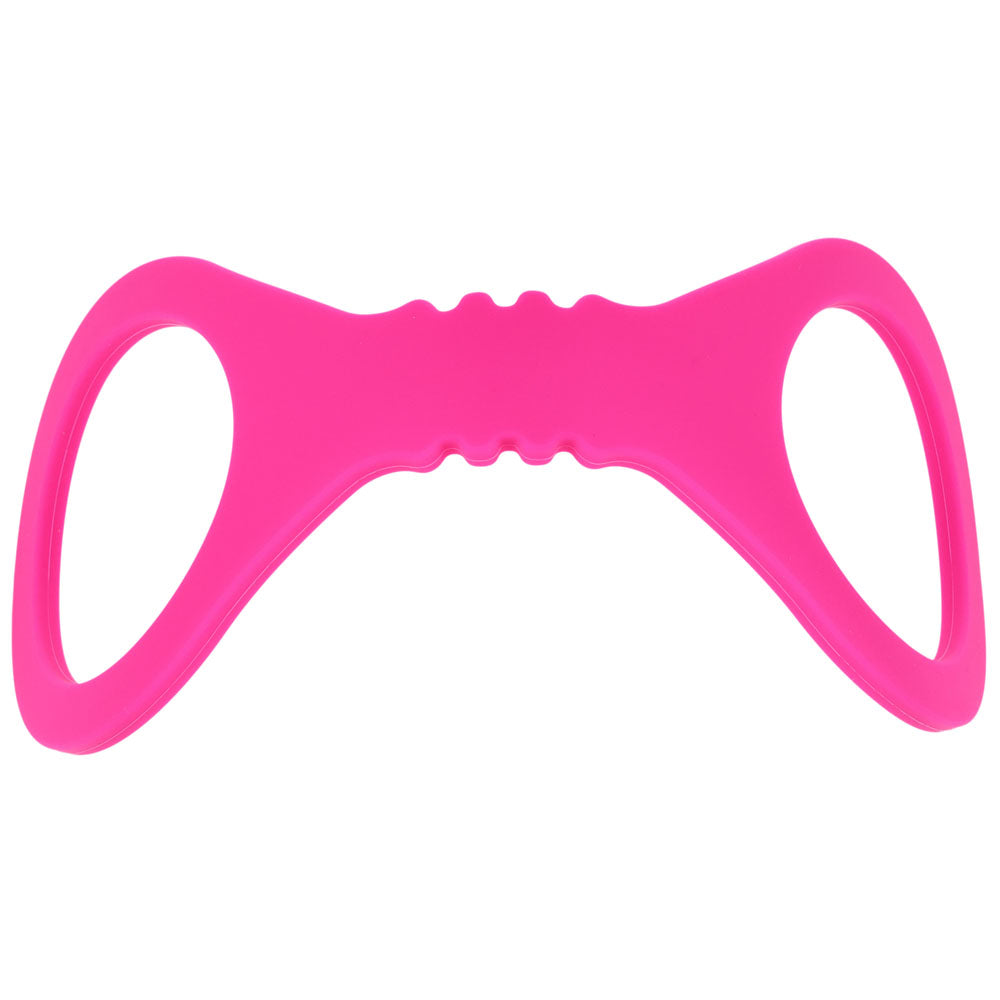 Sex & Mischief Small Hot Pink Silicone Cuffs Hot Pink Small Restraints