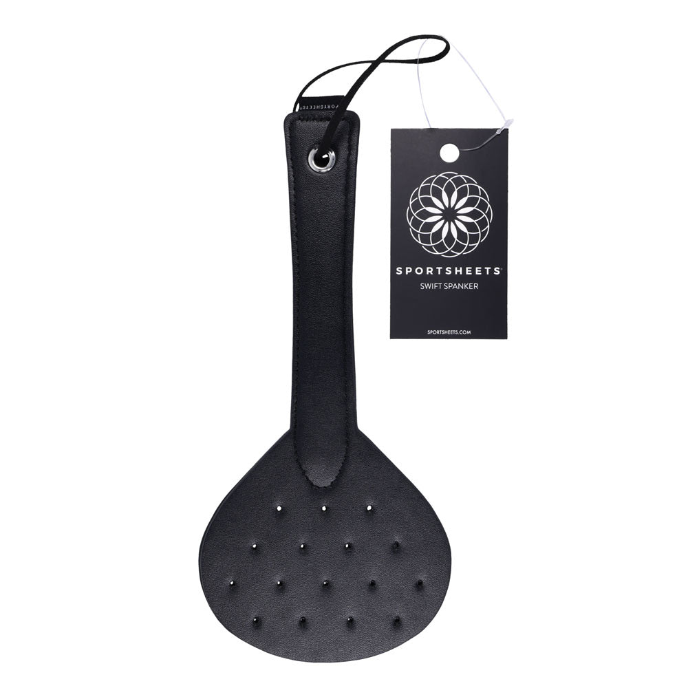 Sportsheets Swift Spanker Black Spanking Paddle