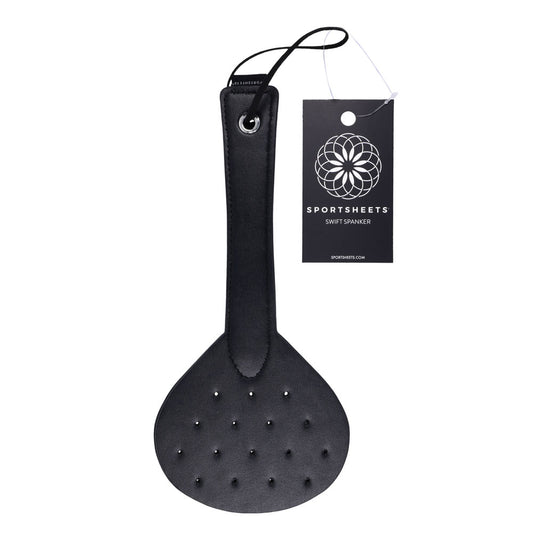 Sportsheets Swift Spanker Black Spanking Paddle
