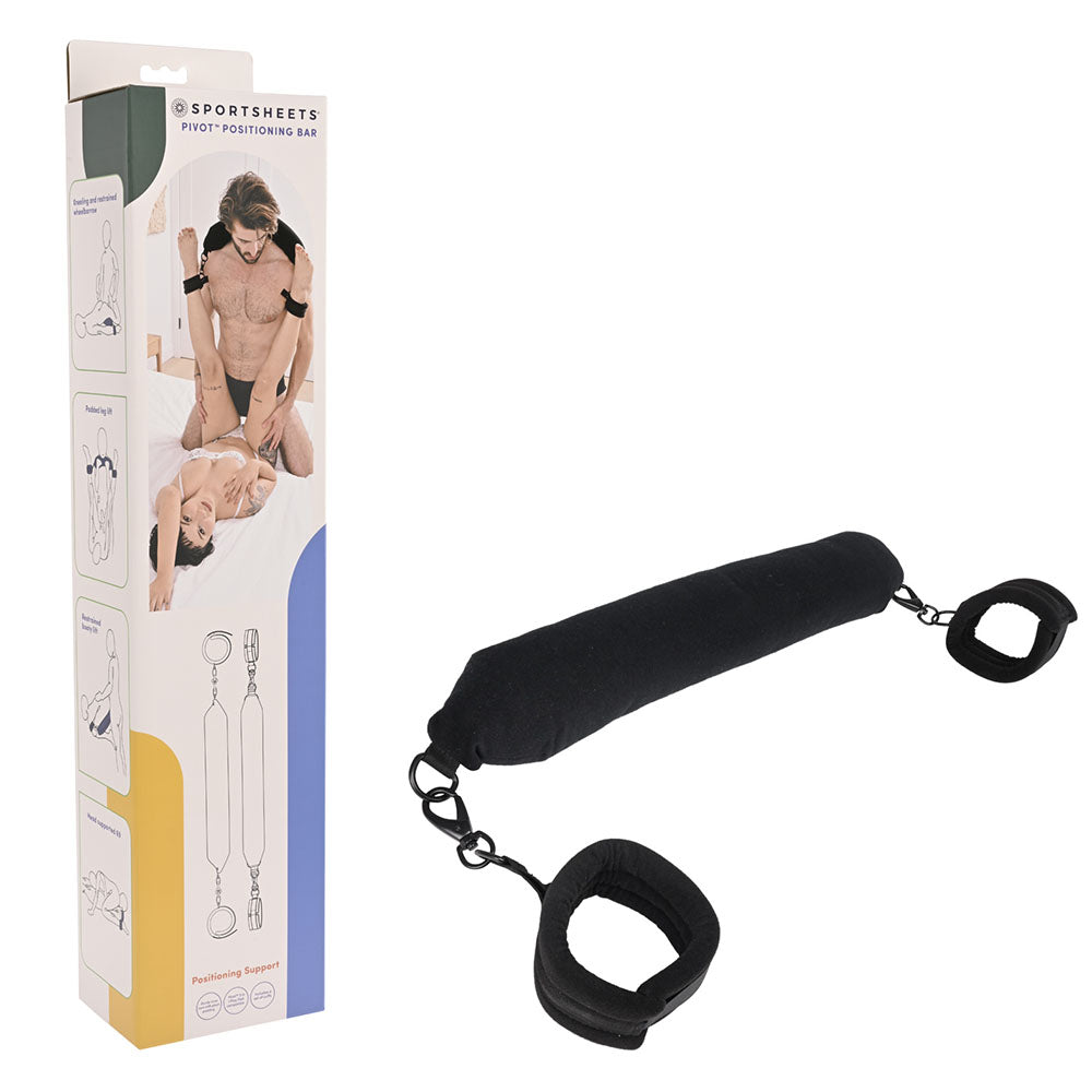 Pivot Positioning Bar Black Padded Position & Spreader Bar